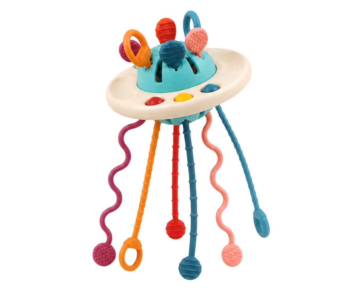UFO Pull-String Sensory Toy